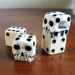 6-Sided Skull Dice 1PC