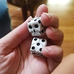 6-Sided Skull Dice 1PC