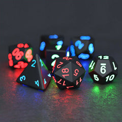 Electronic Luminous LED Dice Set